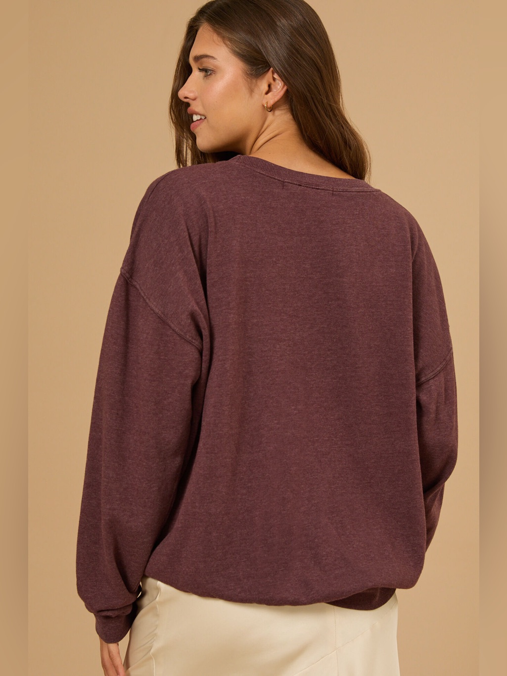 Altar'd State Arula Boots And Bows Graphic Sweatshirt Western Brown X 0x — image 2 of 8